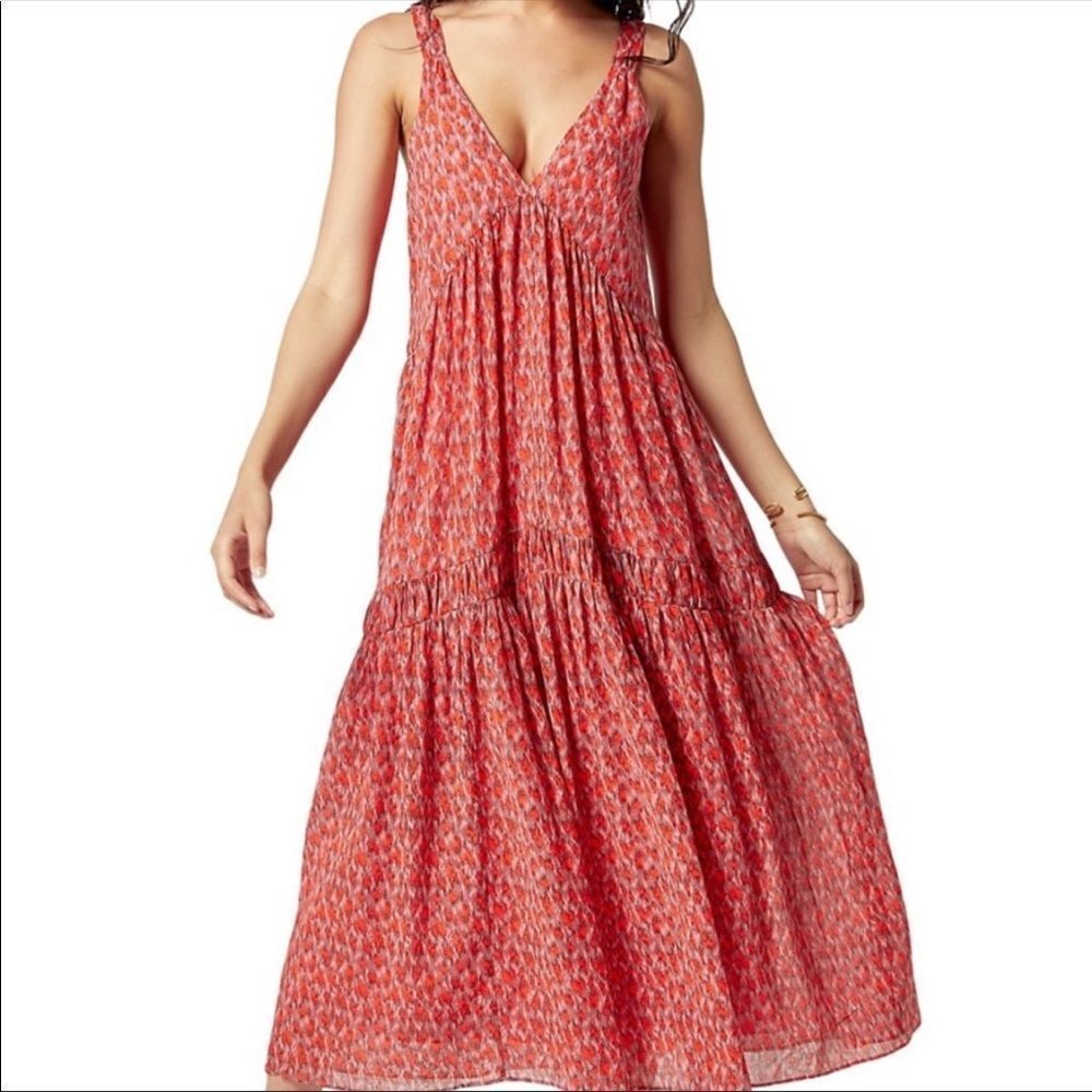 Joie Bondi red maxi dress SZ XXL
